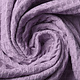 Oeko-Tex®  Waffle Pique Fabric Lilac