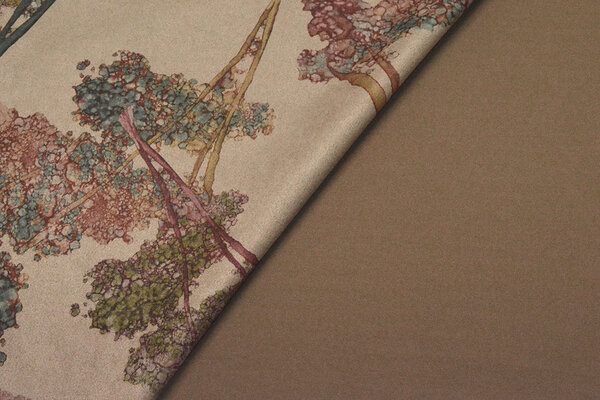 Light Scuba Suede Bunga Beige Light Scuba Suede Bunga Beige