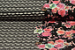 Scuba Crepé Estampado Flores Negro Scuba Crepé Estampado Flores Negro