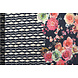 Scuba Crêpe Stampato Flores Blu Navy Scuba Crêpe Stampato Flores Blu Navy