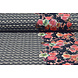 Scuba Crêpe Stampato Flores Blu Navy Scuba Crêpe Stampato Flores Blu Navy