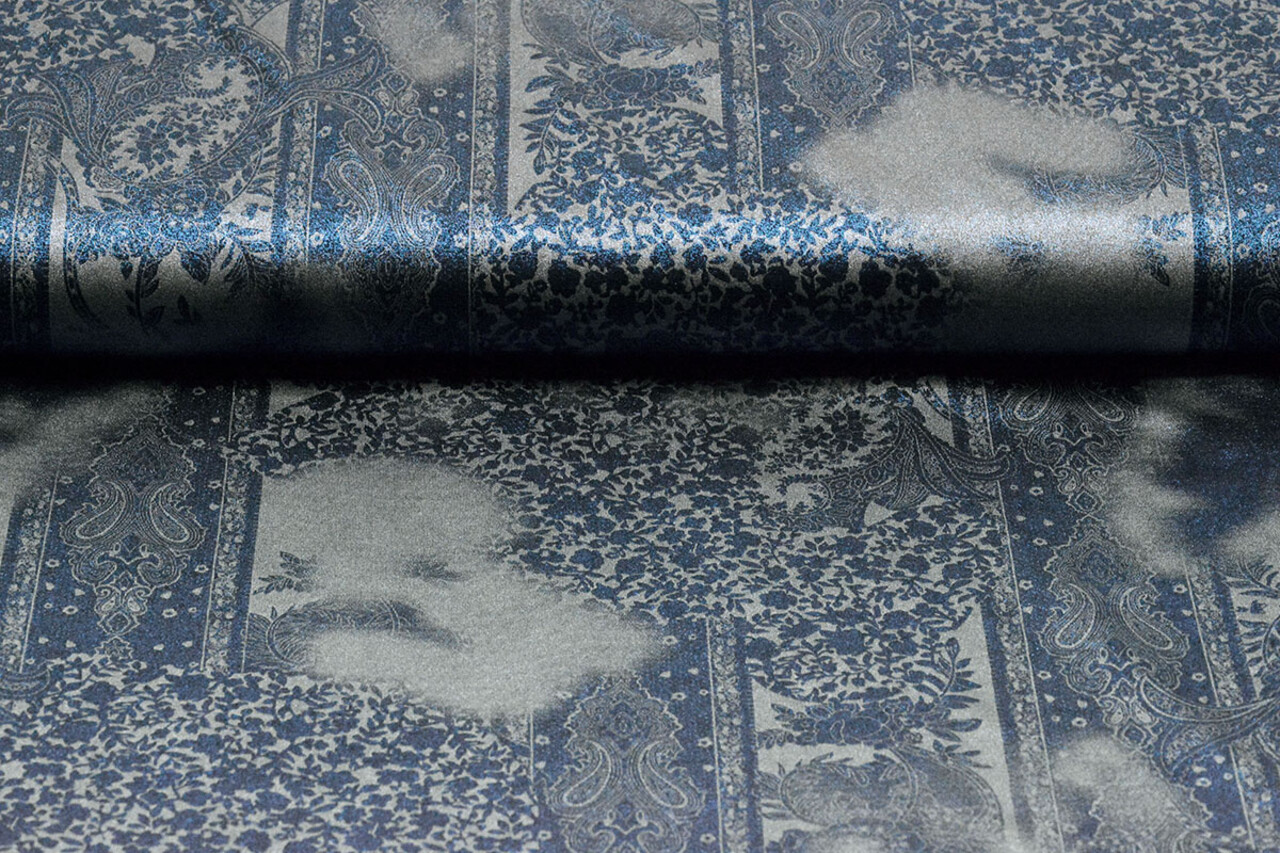 Jersey Lamé Lou Blauw