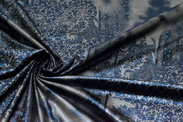 Jersey Lamé Lou Blau Jersey Lamé Lou Blau