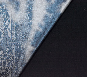 Jersey Lamé Lou Azul Jersey Lamé Lou Azul