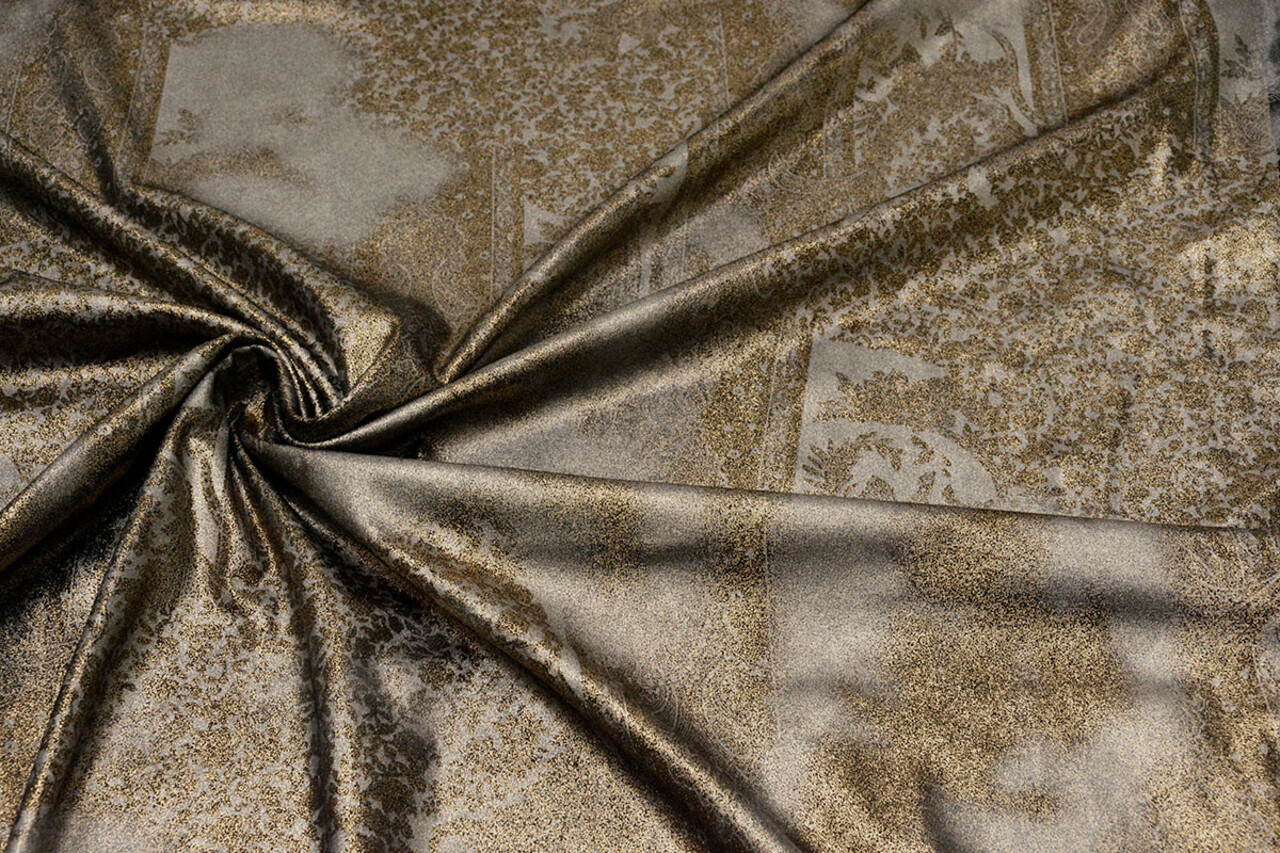 Jersey Lamé Lou Goud