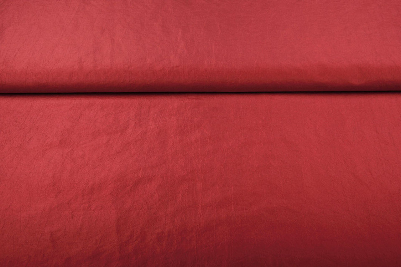 Arrugado Tafetán Rojo Arrugado Tafetán Rojo