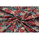 Winter Jersey Kwiaty Pétrole Rouge Winter Jersey Kwiaty Pétrole Rouge
