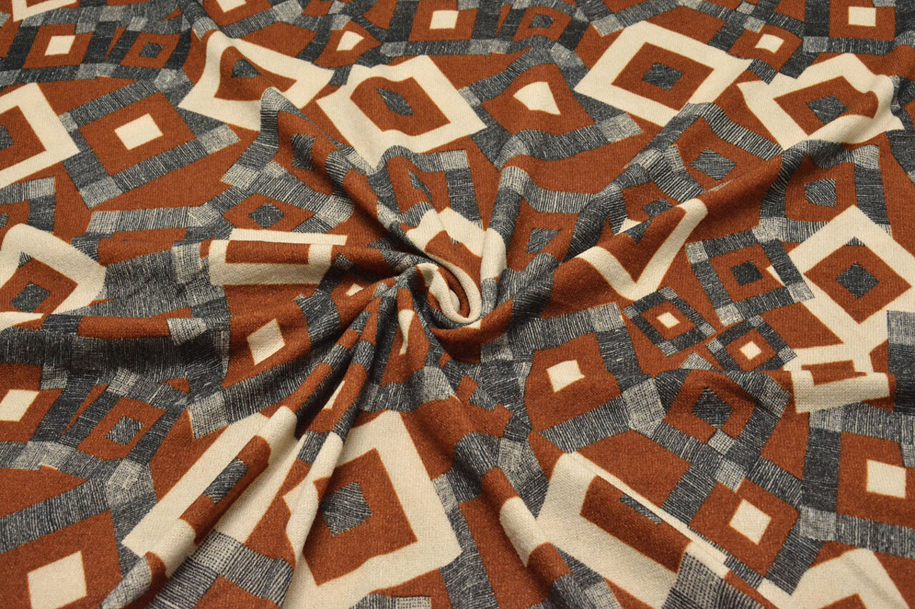 Invierno Jersey Maze Ladrillo Invierno Jersey Maze Ladrillo