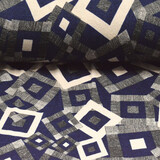 Winter Jersey Maze Donker Blauw