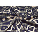 Invierno Jersey Maze Azul Oscuro