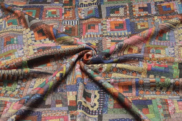 Winter Jersey Casa Patchwork