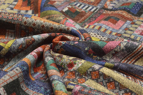 Winter Jersey Casa Patchwork