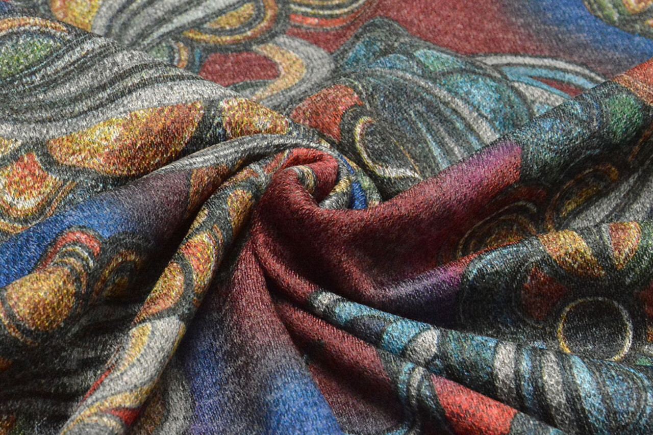 Winter Jersey Mona Rouge Foncé
