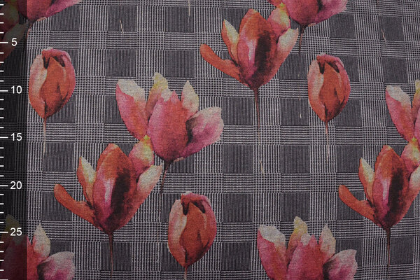 Punta Di Roma Fiore Rosa-Rot