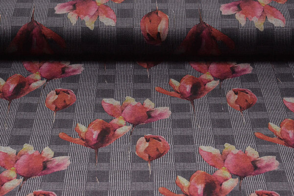 Punta Di Roma Fiore Rosa-Rot