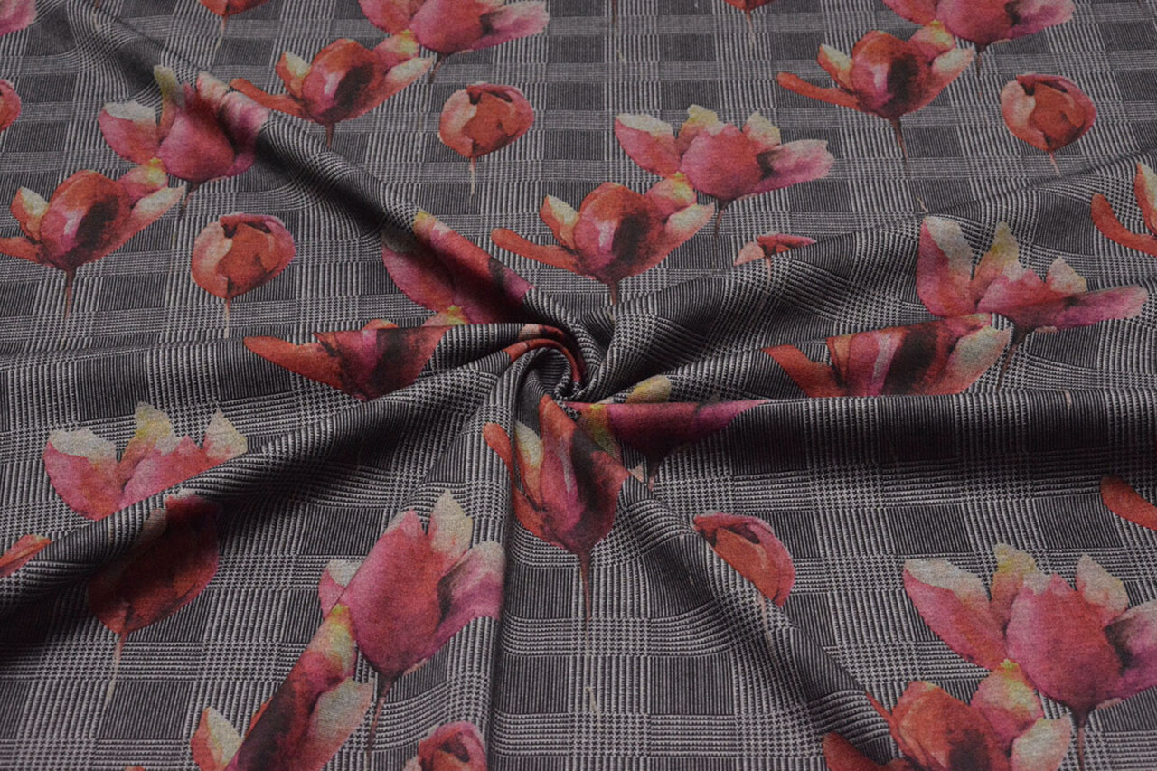 Punta Di Roma Fiore Rosa-Rot