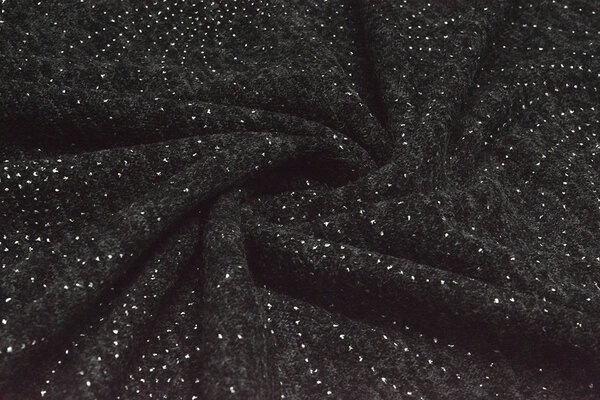 Jersey Argent Drop Sparkle Anthracite Melange Jersey Argent Drop Sparkle Anthracite Melange
