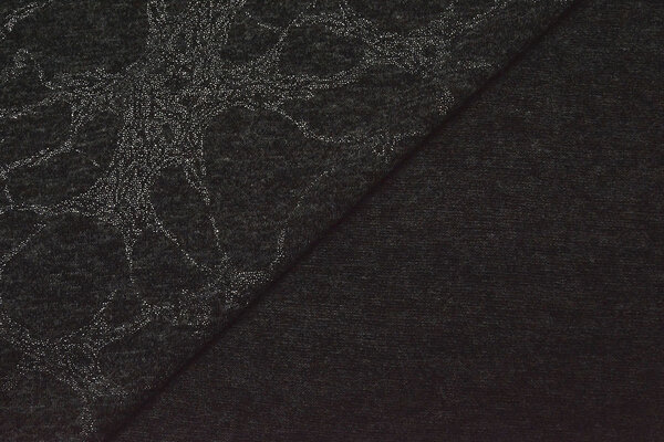 Jersey Silver Drop Twinkle Anthrazit Melange Jersey Silver Drop Twinkle Anthrazit Melange