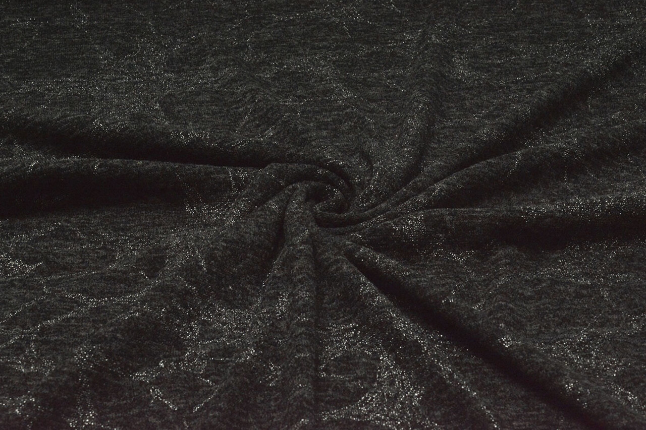 Jersey Silver Drop Twinkle Anthrazit Melange Jersey Silver Drop Twinkle Anthrazit Melange