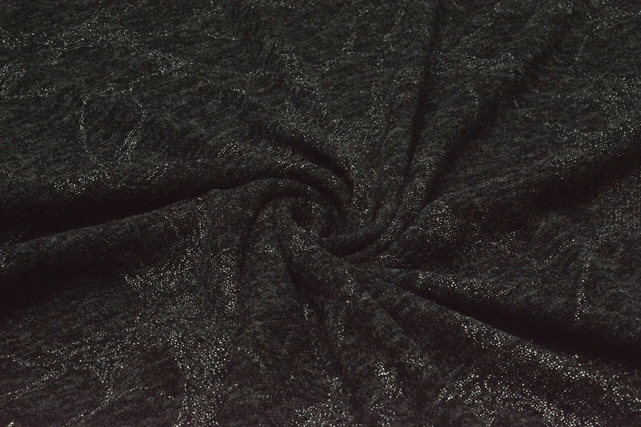 Jersey Silver Drop Twinkle Anthracite Melange