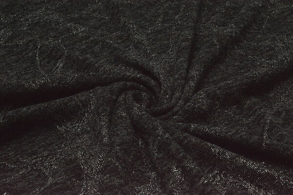 Jersey Silver Drop Twinkle Anthrazit Melange Jersey Silver Drop Twinkle Anthrazit Melange