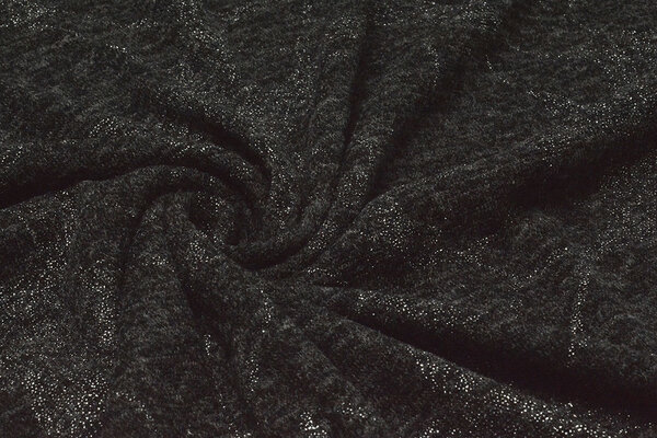 Jersey Argento Drop Twinkle Antracite Mélange Jersey Argento Drop Twinkle Antracite Mélange