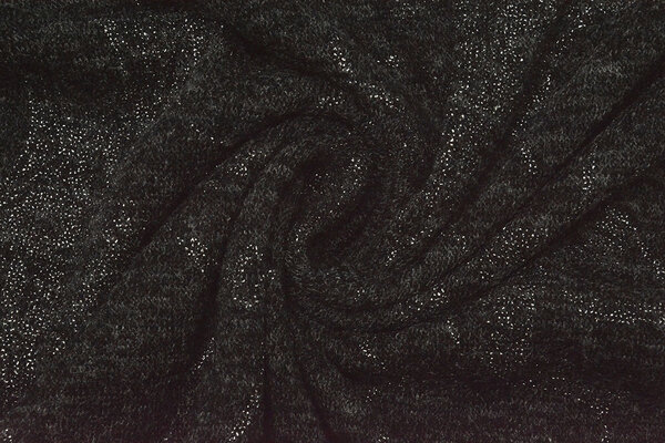 Jersey Silver Drop Twinkle Antraciet Melange