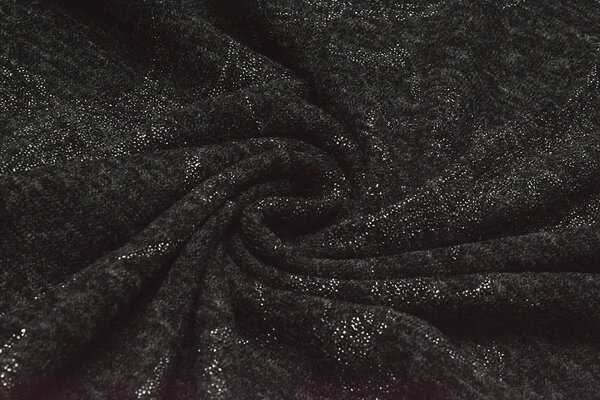 Jersey Argento Drop Twinkle Antracite Mélange Jersey Argento Drop Twinkle Antracite Mélange