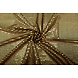 Glinster Lentejuelas sobre Lúrex Negro-Dorado Oscuro