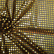 Glitter Sequins on Lurex Black-Dark Gold