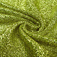 Gestricktes Glitzer Metallic Limettengrün