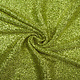 Knitted Glitter Metallic Lime Groen