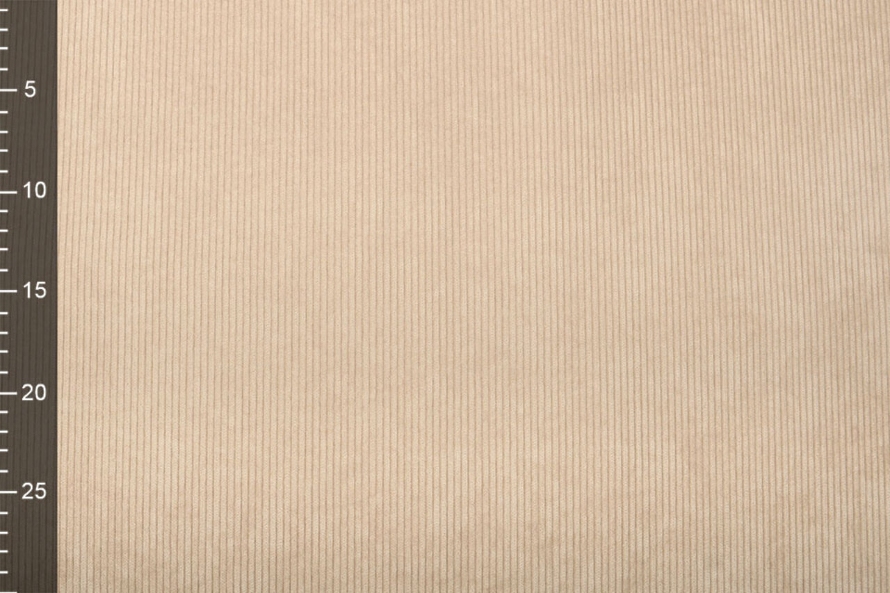 8 W Cordstoff Champagne