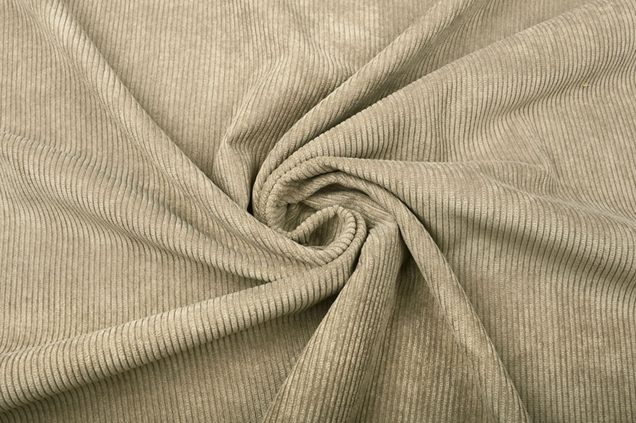 8 W Corduroy Licht Taupe 8 W Corduroy Licht Taupe