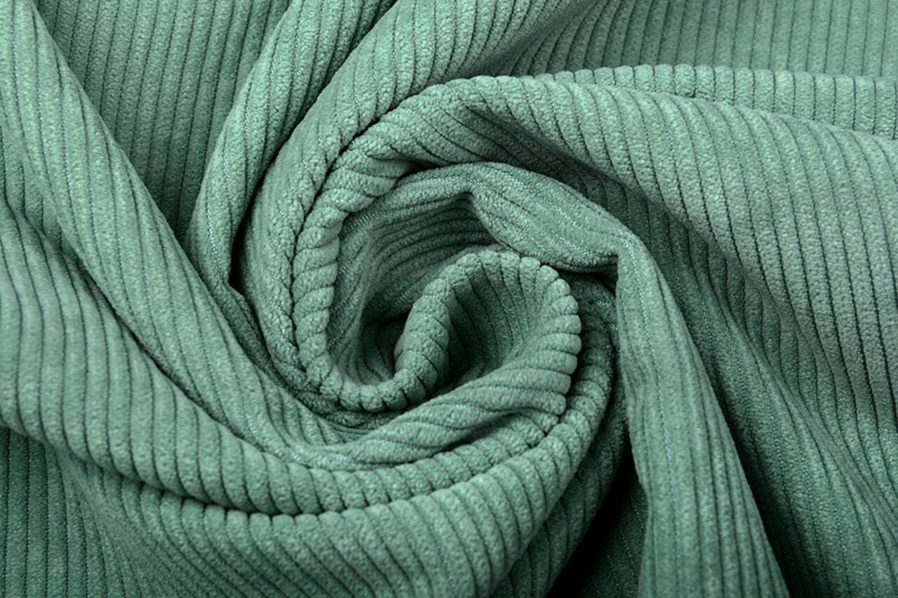 8 W Velluto a Coste Verde Mare Chiaro 8 W Velluto a Coste Verde Mare Chiaro