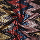 Sequins on Mesh ZigZag Mao Multicolor 4