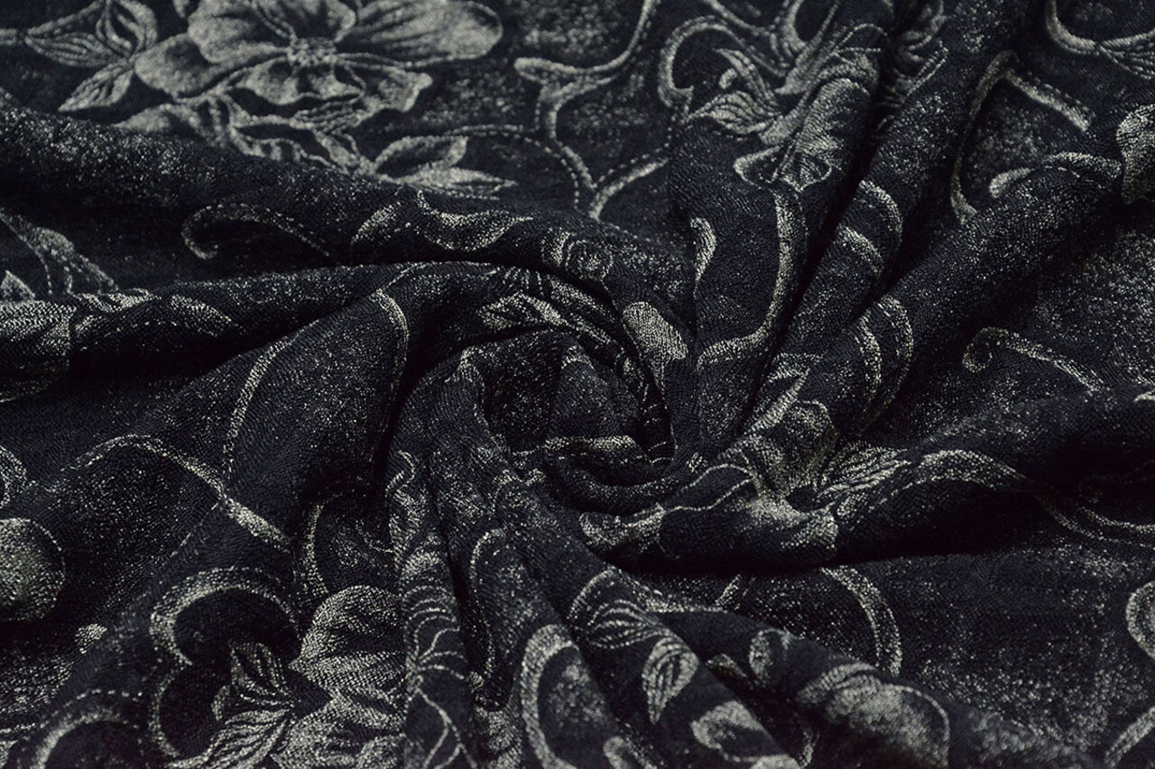 Jersey Jacquard Pacha Blu Navy