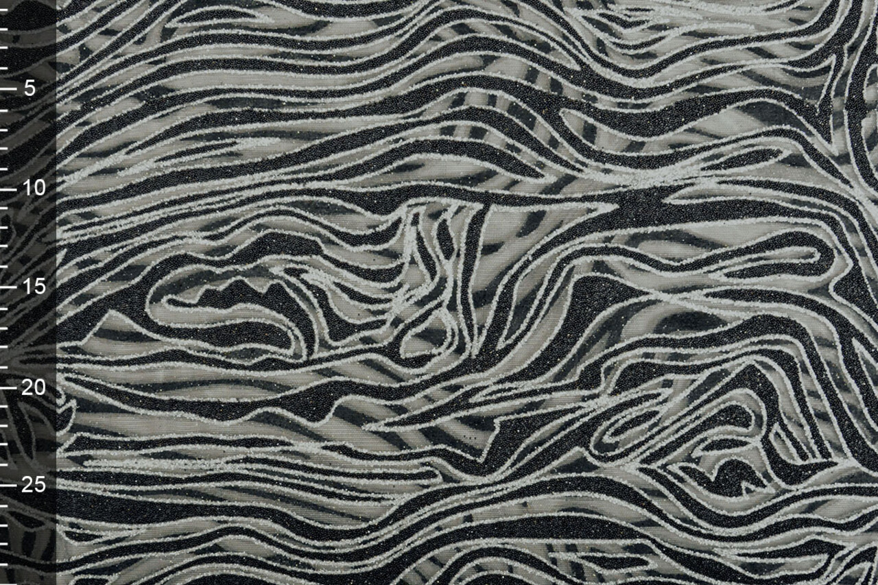 Résille Fantasie Paillettes Argent Résille Fantasie Paillettes Argent