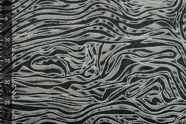 Mesh Fantasy Glitter Silver