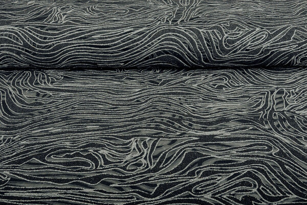 Mesh Fantasy Glitter Silver