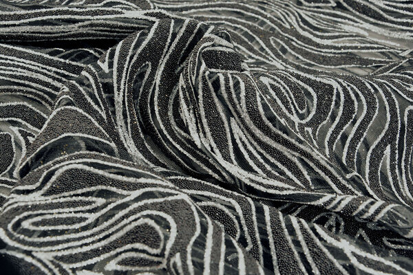 Mesh Fantasy Glitter Silver