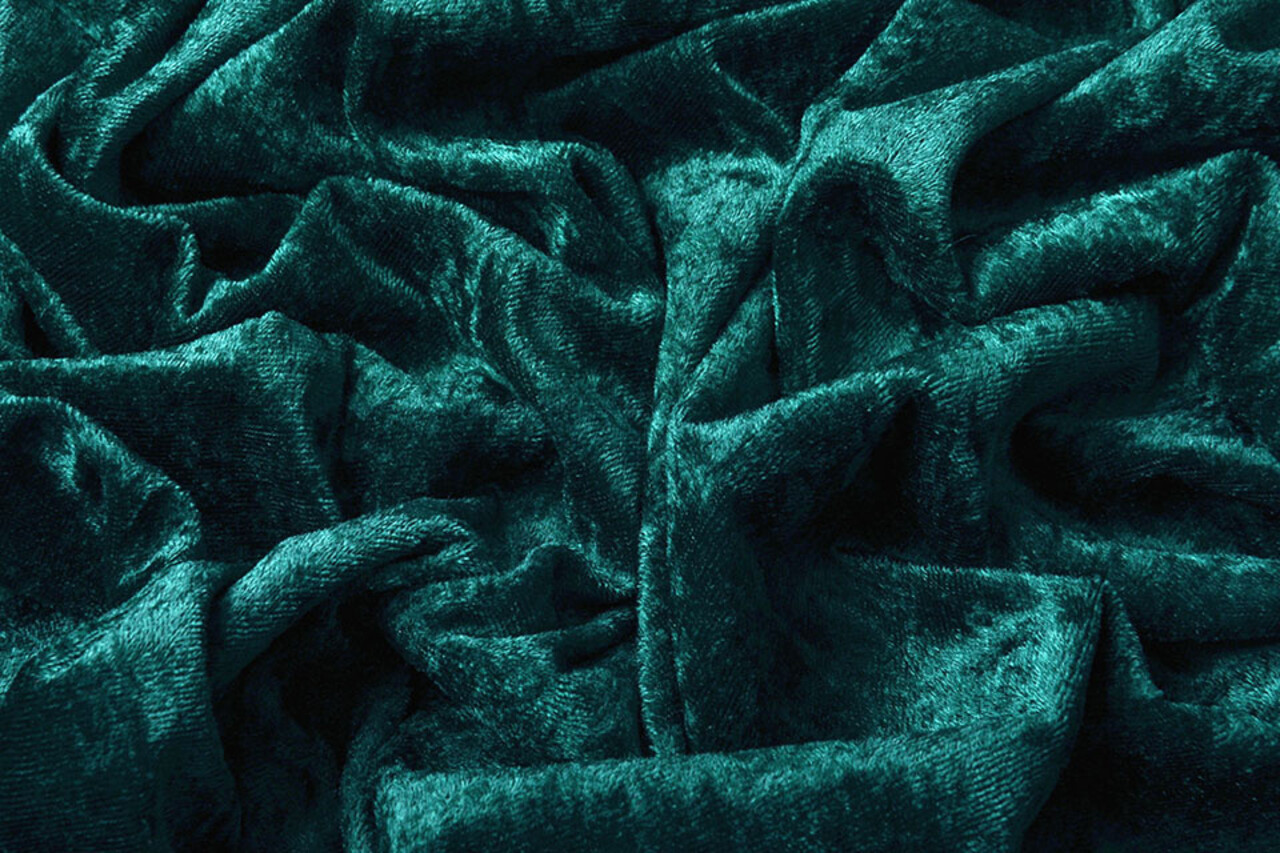 Pannesamt Stoff Petrol Pannesamt Stoff Petrol