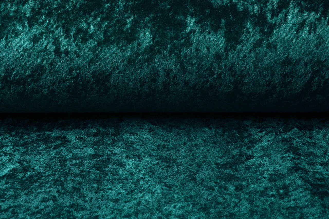 Pannesamt Stoff Petrol Pannesamt Stoff Petrol