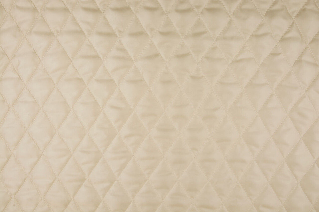 Steppfutter Wattiert Champagne