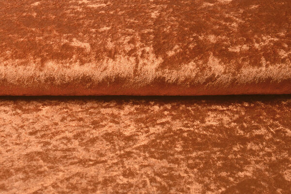 Terciopelo de Panne Naranja-Ladrillo Terciopelo de Panne Naranja-Ladrillo
