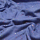 Jogging Alpenfleece Paint Drops Foil Blauw Melange