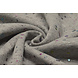 Sweat Polaire Alpine Paint Drops Film Métallisé Gris Melange