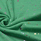 Jogging Alpenfleece Paint Drops Foil Green Melange