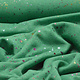 Jogging Alpenfleece Paint Drops Foil Green Melange