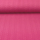 Gebreide Kabel Stof Tricot Fuchsia